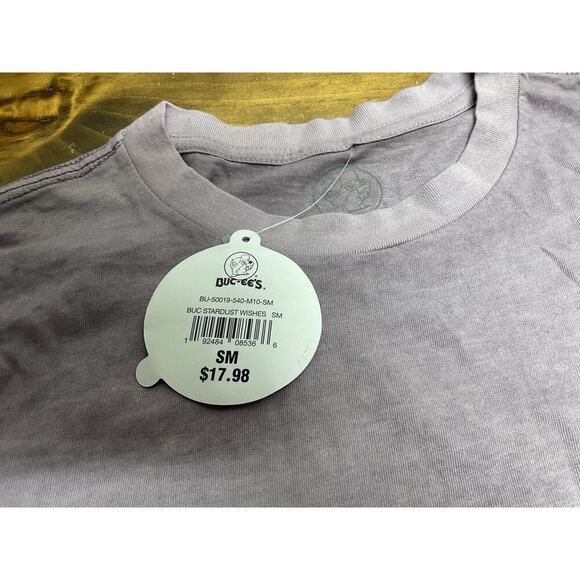 Buc-ee’s T-Shirt Stardust Wishes Size Adult Small Tags•Sticker NWT - Picture 5 of 11